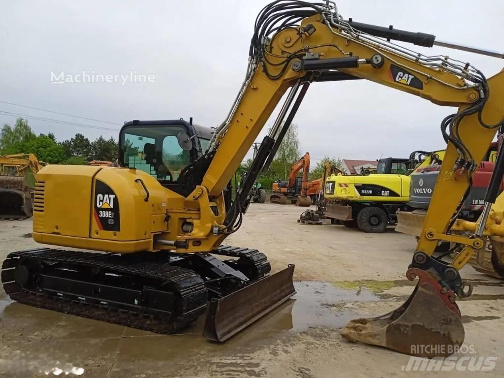CAT 308E2CR Gravemaskiner på larvebånd