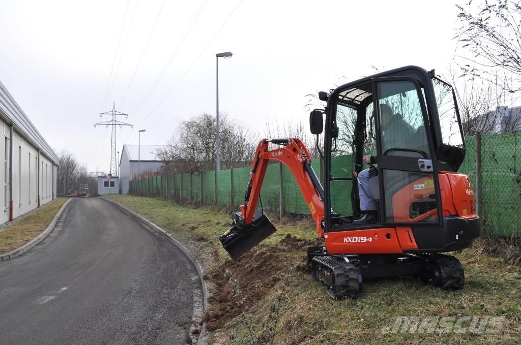 Kubota KX019-4 Minigravemaskiner
