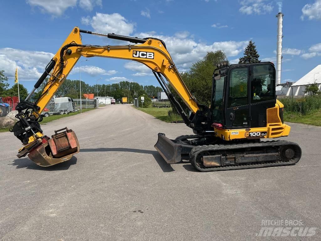 JCB 100 C-1 Midi-gravemaskiner 7t - 12t