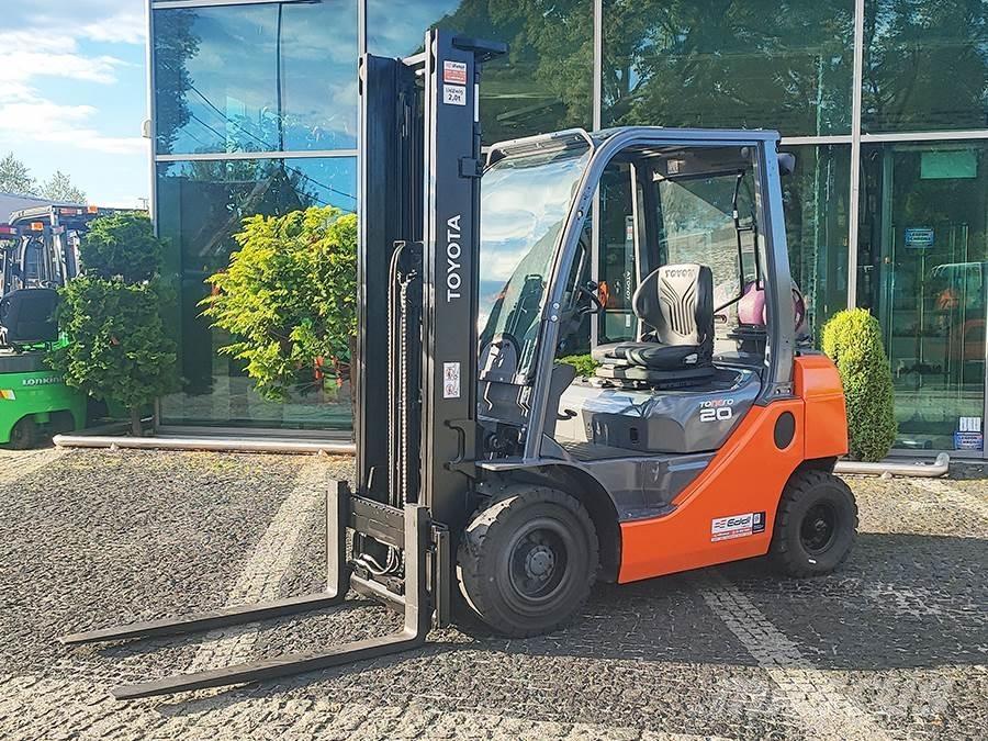 Toyota 02-8FGF20 LPG gaffeltrucks