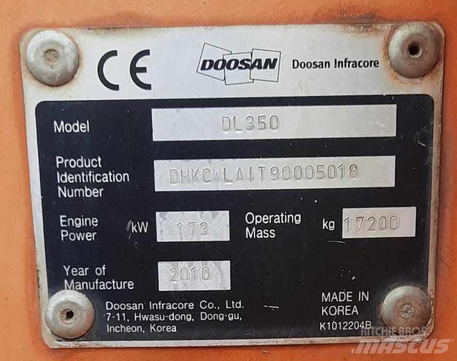 Doosan DL 350 Læssemaskiner på hjul