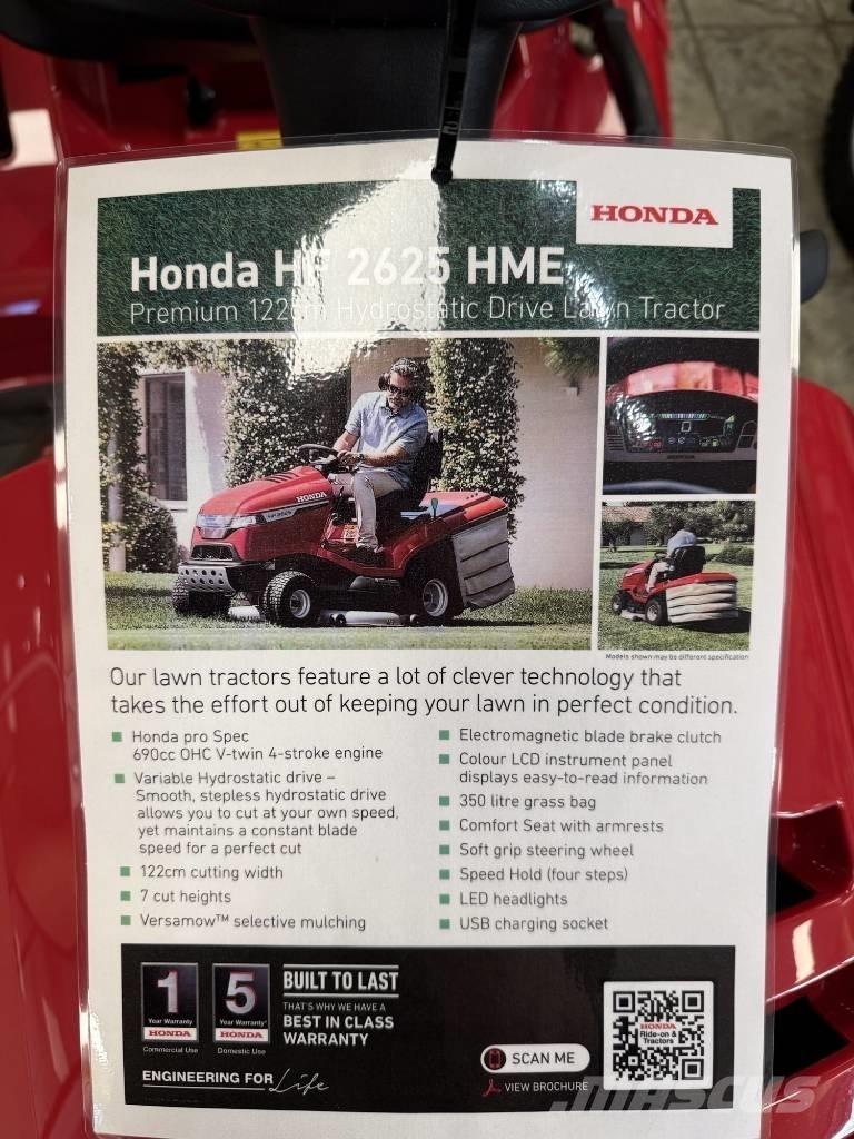 Honda HF2625 HME Traktorklippere