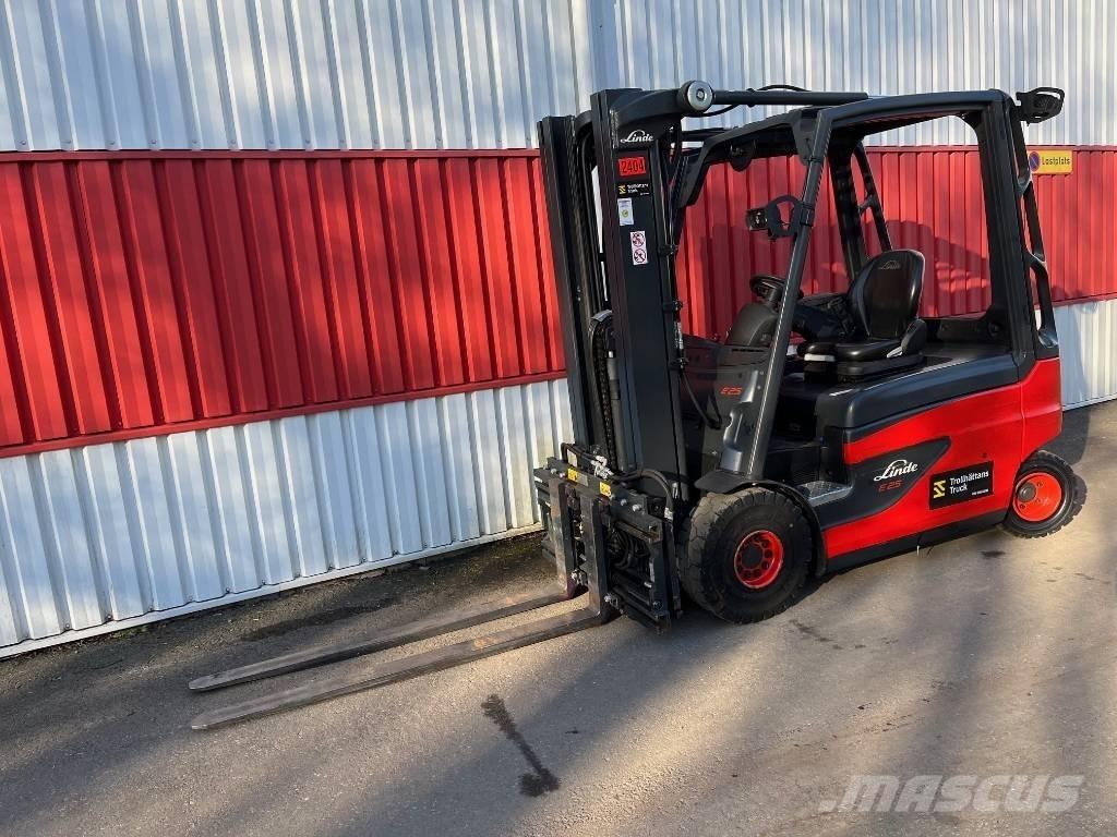 Linde E25L-02 El gaffeltrucks
