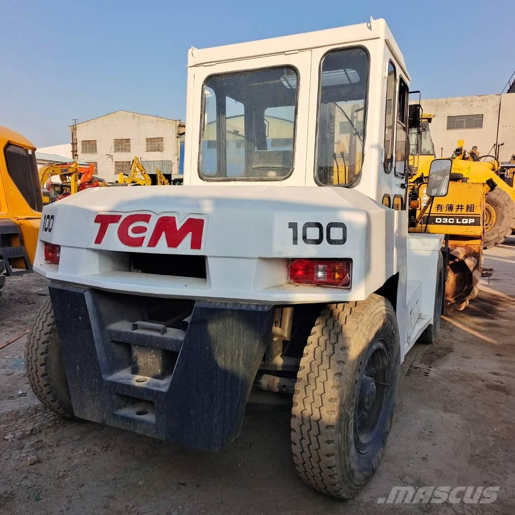 TCM FD 100 Diesel gaffeltrucks