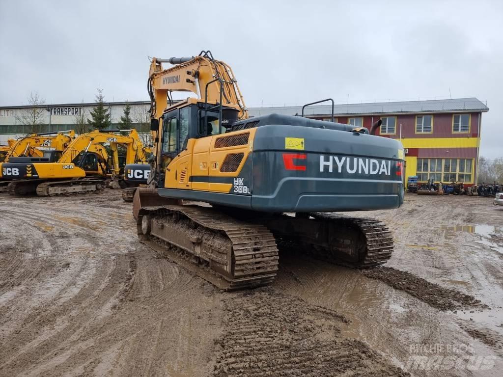 Hyundai HX 300 L Gravemaskiner på larvebånd