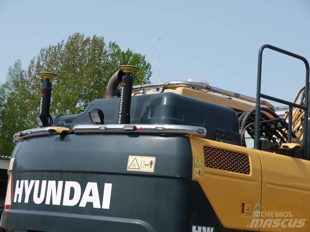 Hyundai HW 180 Gravemaskiner på hjul