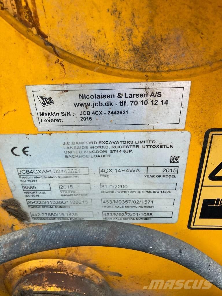 JCB 4 CX Rendegravere
