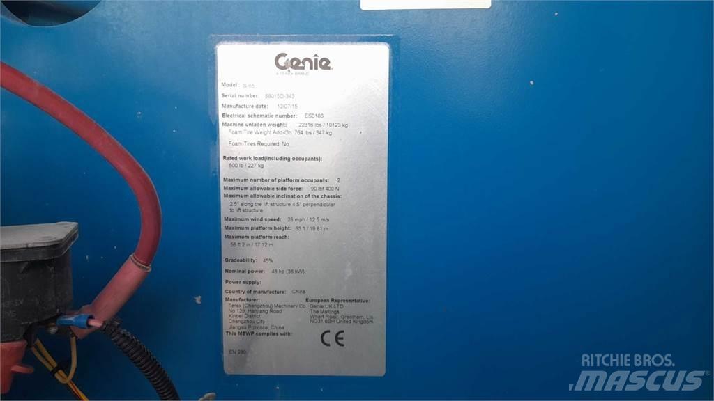 Genie S65 Teleskoplifte