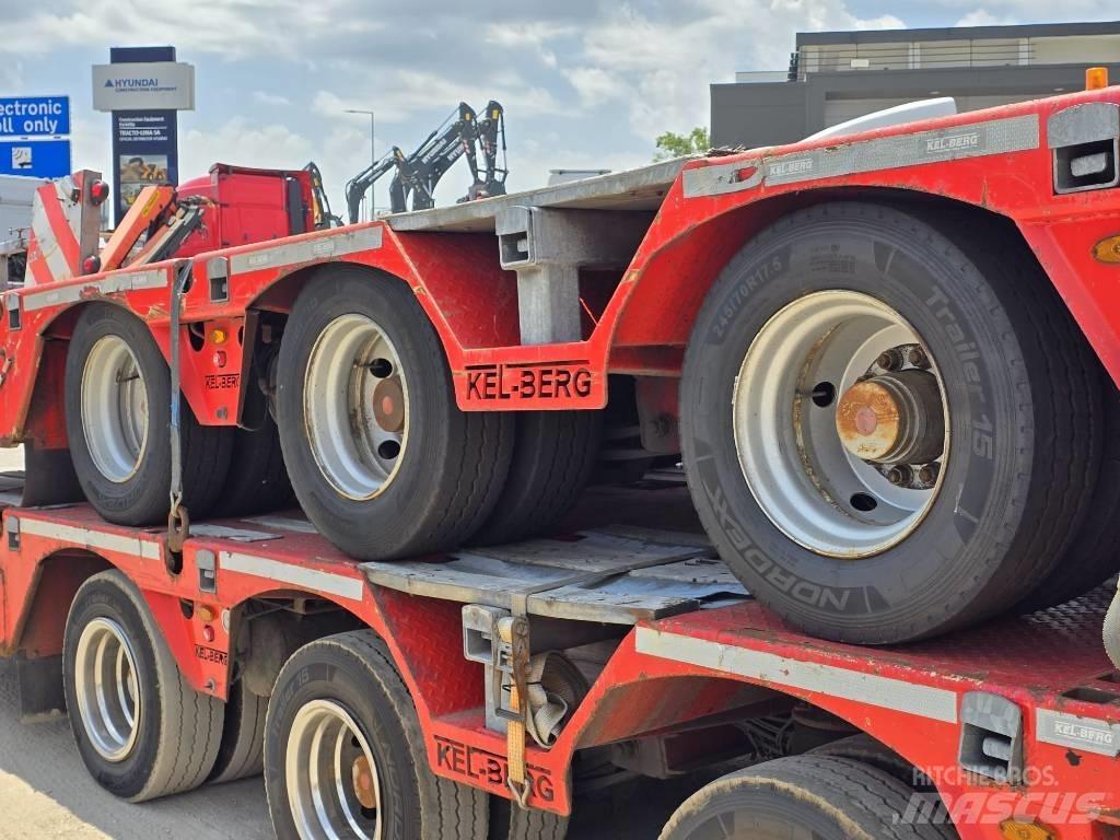 Kel-Berg 3 AS Semi-trailer med lad/flatbed