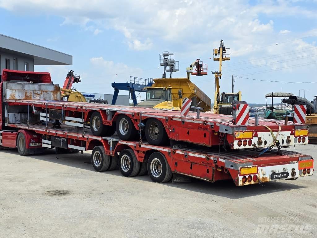 Kel-Berg 3 AS Semi-trailer med lad/flatbed