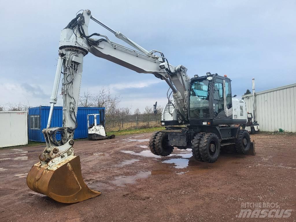 Hitachi ZX 170 W-3 Gravemaskiner på hjul