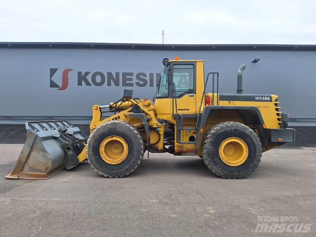 Komatsu WA 380-3A Læssemaskiner på hjul