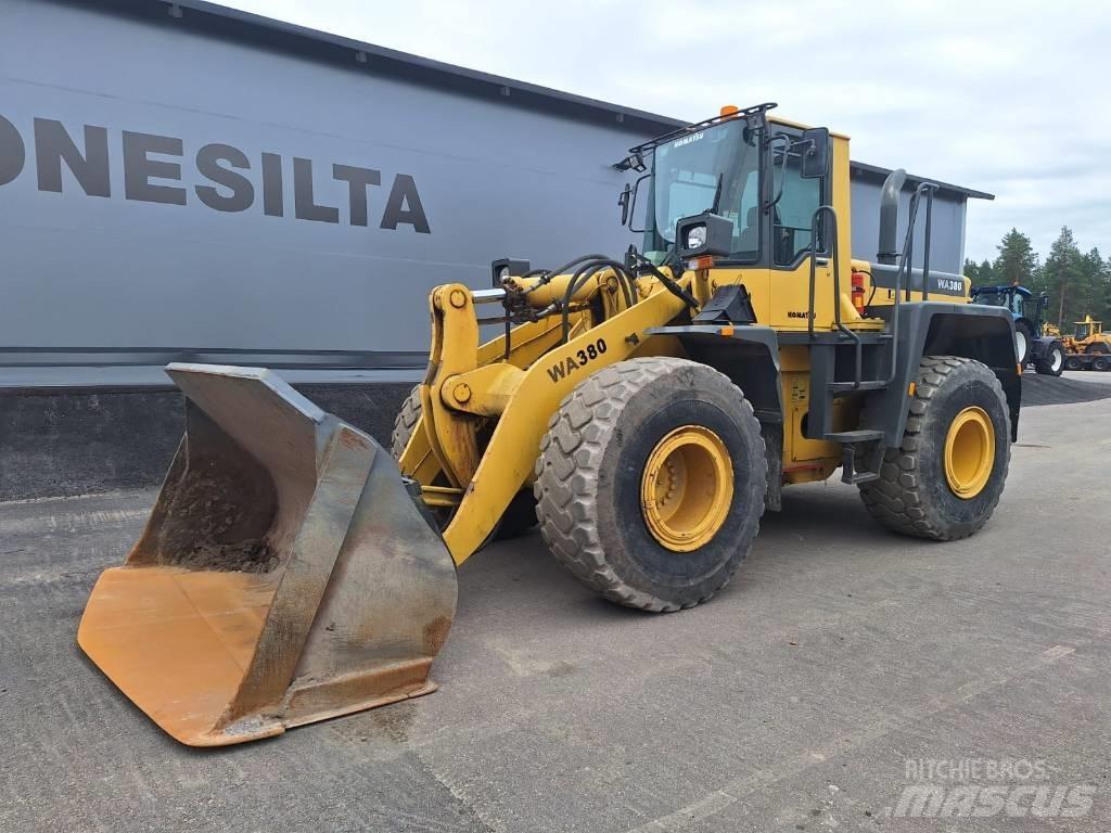 Komatsu WA 380-3A Læssemaskiner på hjul