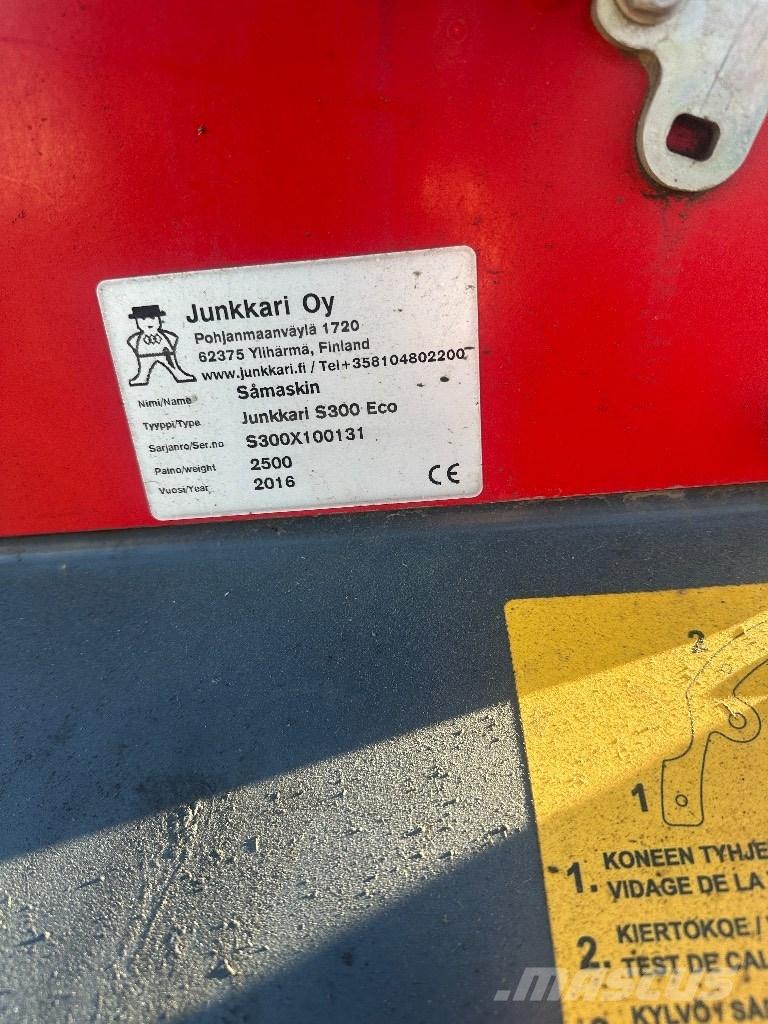 Junkkari S300 Eco Kombi-såmaskiner