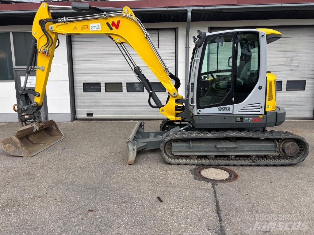 Wacker Neuson EZ80 Gravemaskiner på larvebånd