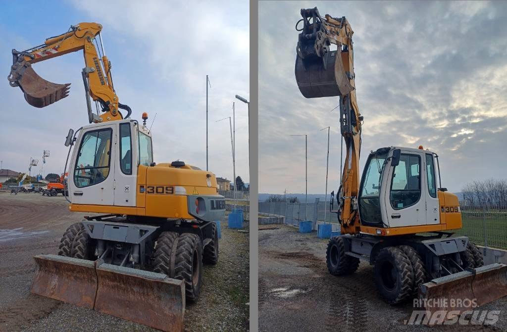 Liebherr A 309 Gravemaskiner på hjul
