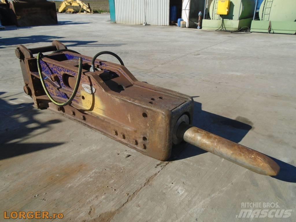 Soosan de 4 tone Hydraulik / Trykluft hammere