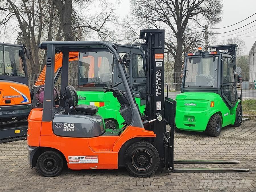 Toyota 42-7FGF18 LPG gaffeltrucks