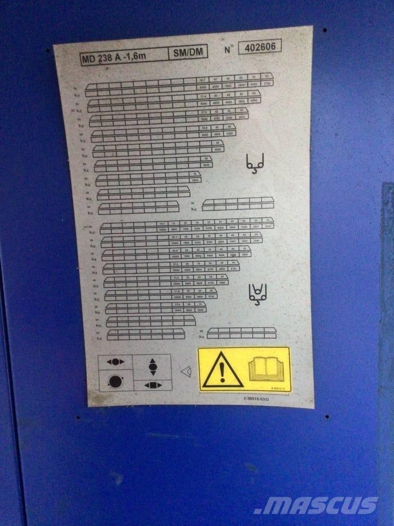 Potain MD238AJ10 Tårn kraner