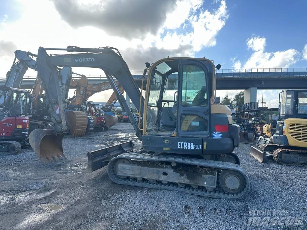 Volvo ECR 88 Midi-gravemaskiner 7t - 12t