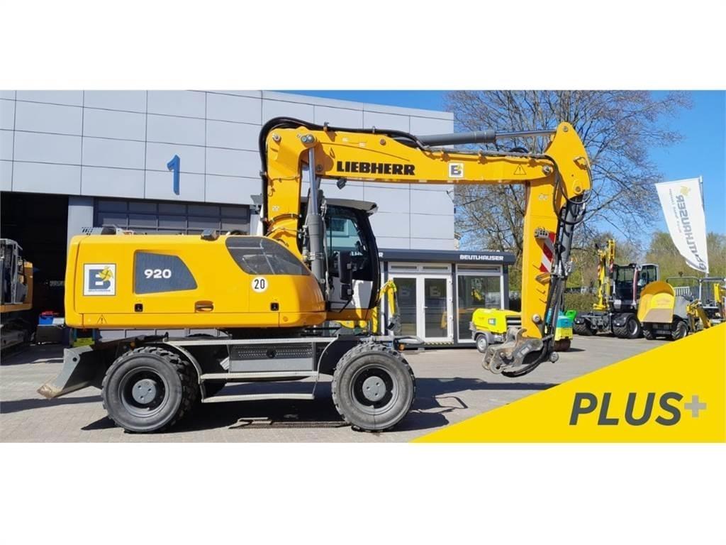 Liebherr A920 Gravemaskiner på hjul