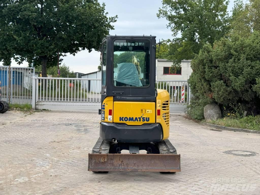 Komatsu PC26MR-3 Minigravemaskiner
