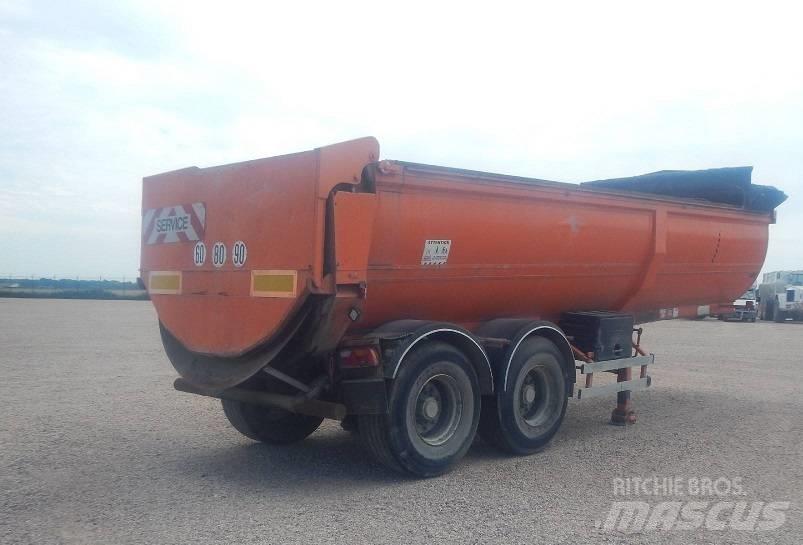  cleri-bennes sbhe Semi-trailer med tip