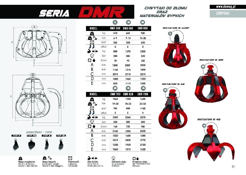  DEMOQ DMR700 Gribere