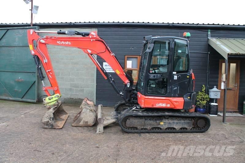 Kubota U 56-5 Minigravemaskiner