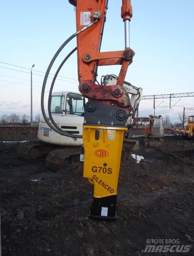  TUR G70 S 1240kg Hydraulik / Trykluft hammere