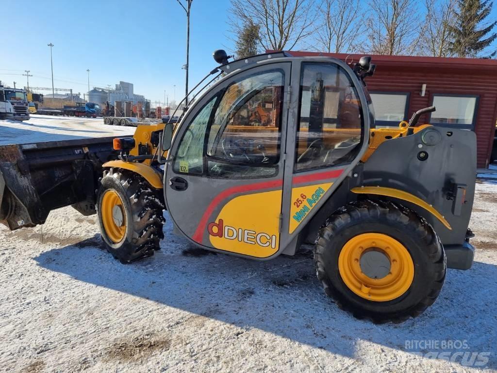 Dieci Mini Agri 25.6 Teleskopiske hjullæssere