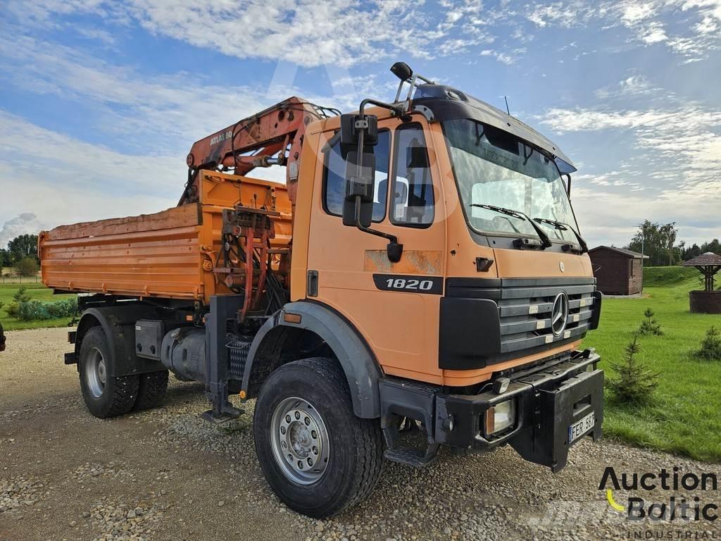 Mercedes-Benz 1820 Lastbiler med tip