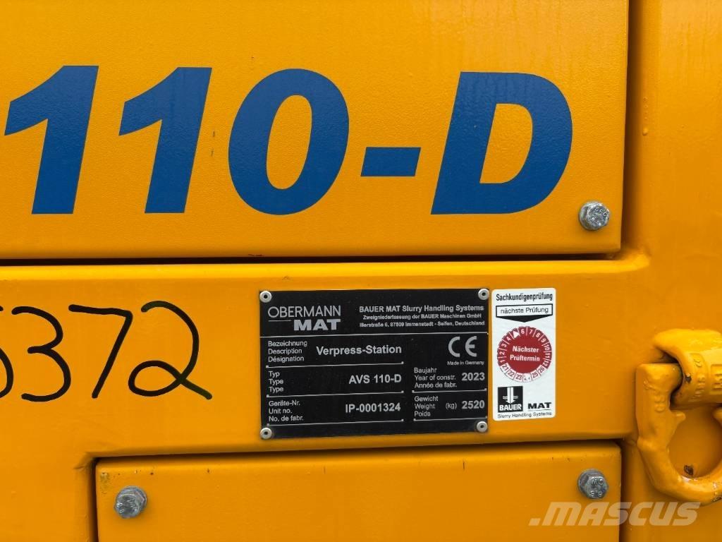 Bauer MAT AVS110-D Entreprenør - Andet