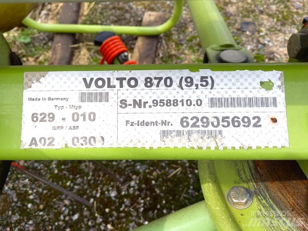 CLAAS Volto 870 River og høvendere