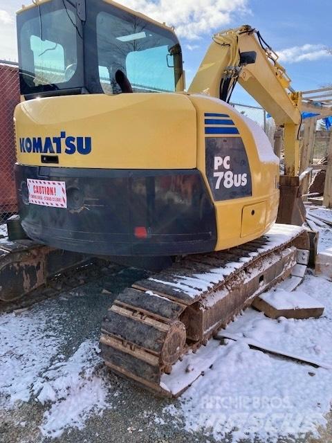 Komatsu PC 78 Gravemaskiner på larvebånd