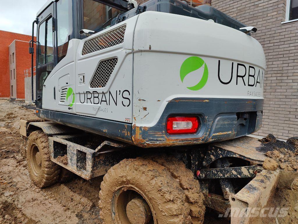 Hyundai Hw 140 A Gravemaskiner på hjul