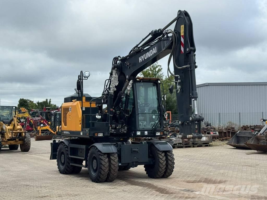 Hyundai HW 150 ACR Gravemaskiner på hjul