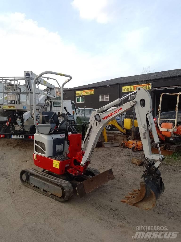 Takeuchi TB210R Minigravemaskiner