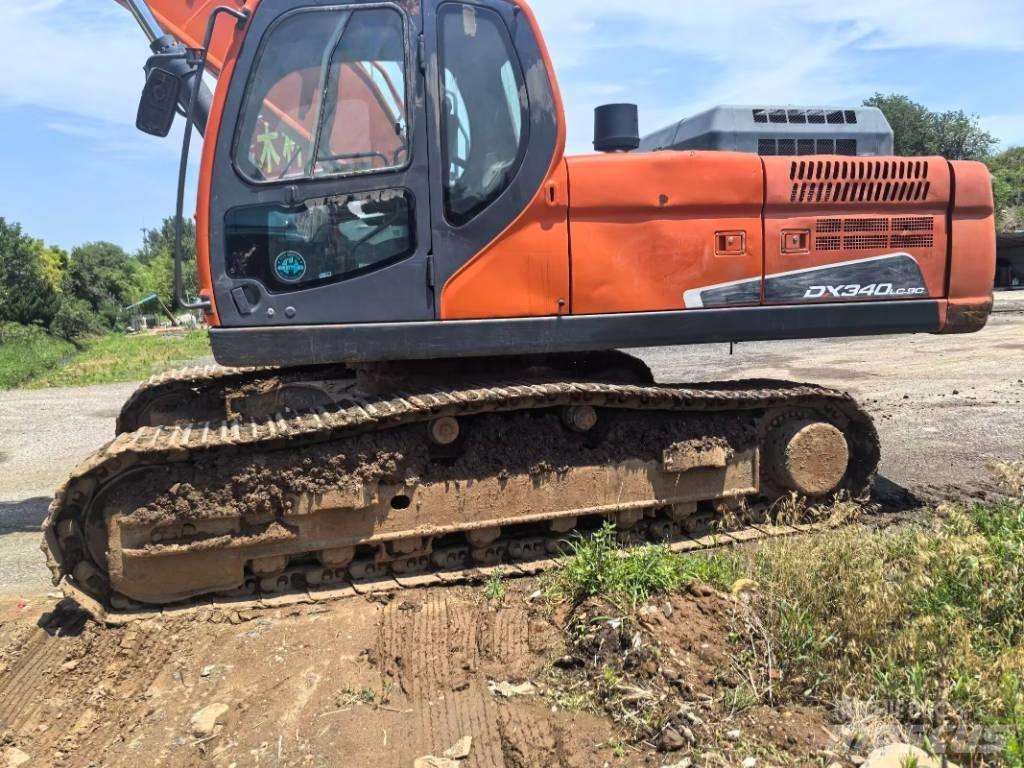 Doosan DX 340 LC Gravemaskiner på larvebånd