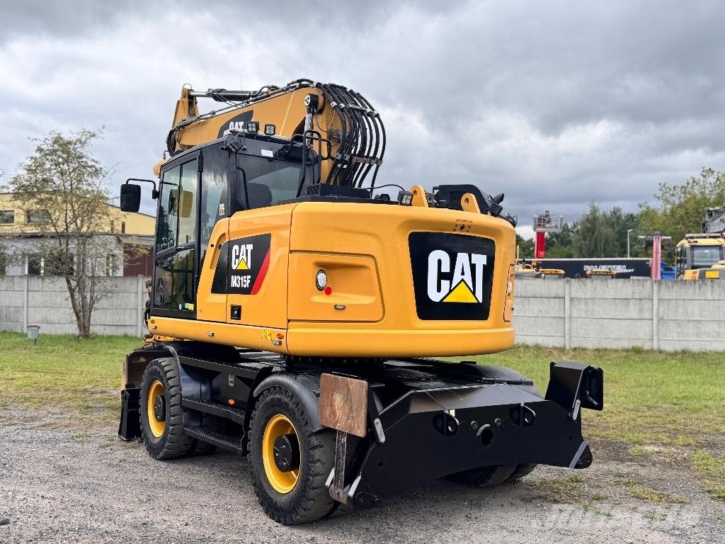 CAT M315F Gravemaskiner på hjul