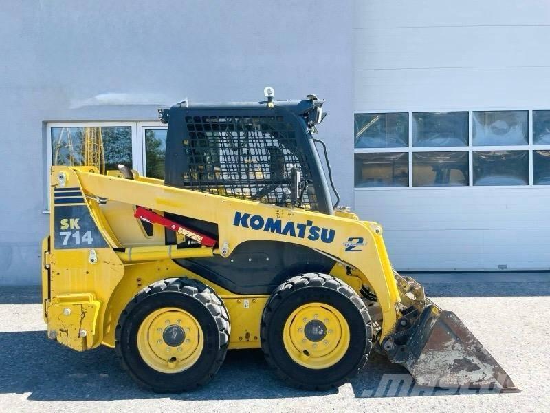 Komatsu SK 714-5 Minilæsser - skridstyret