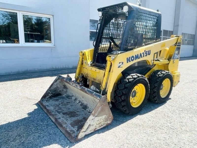 Komatsu SK 714-5 Minilæsser - skridstyret
