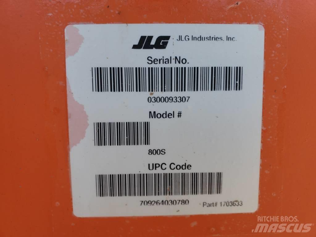 JLG 800 S Terrængående gaffeltruck