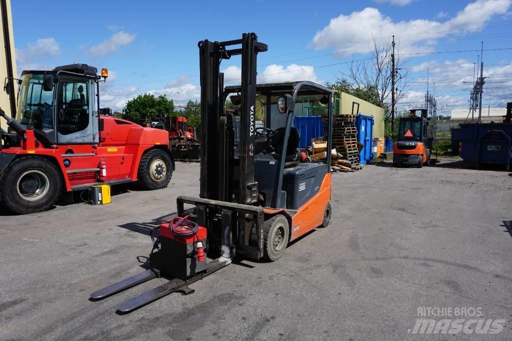 Toyota 8FBMT35 El gaffeltrucks