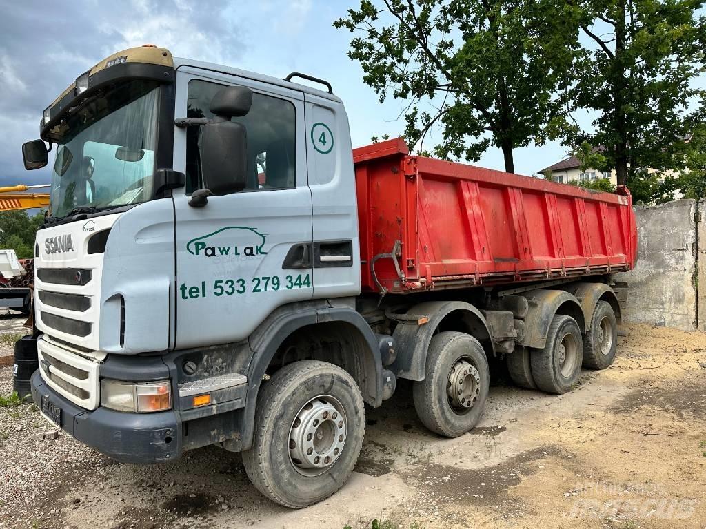 Scania G 400 Lastbiler med tip