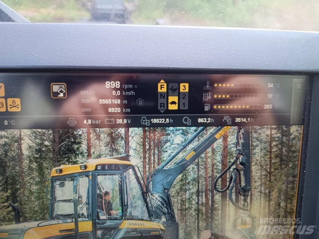 Ponsse Ergo 6W Skovningsmaskiner