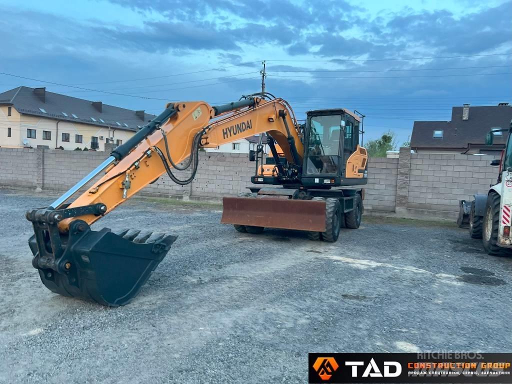 Hyundai HW 160 Gravemaskiner på hjul