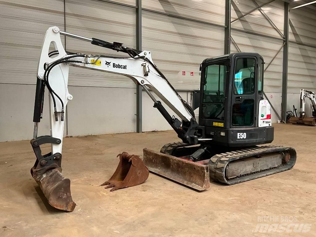 Bobcat E 50 Minigravemaskiner