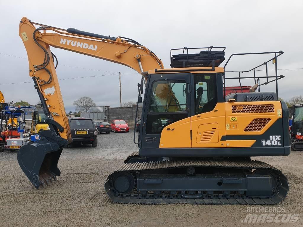Hyundai HX140LC Gravemaskiner på larvebånd