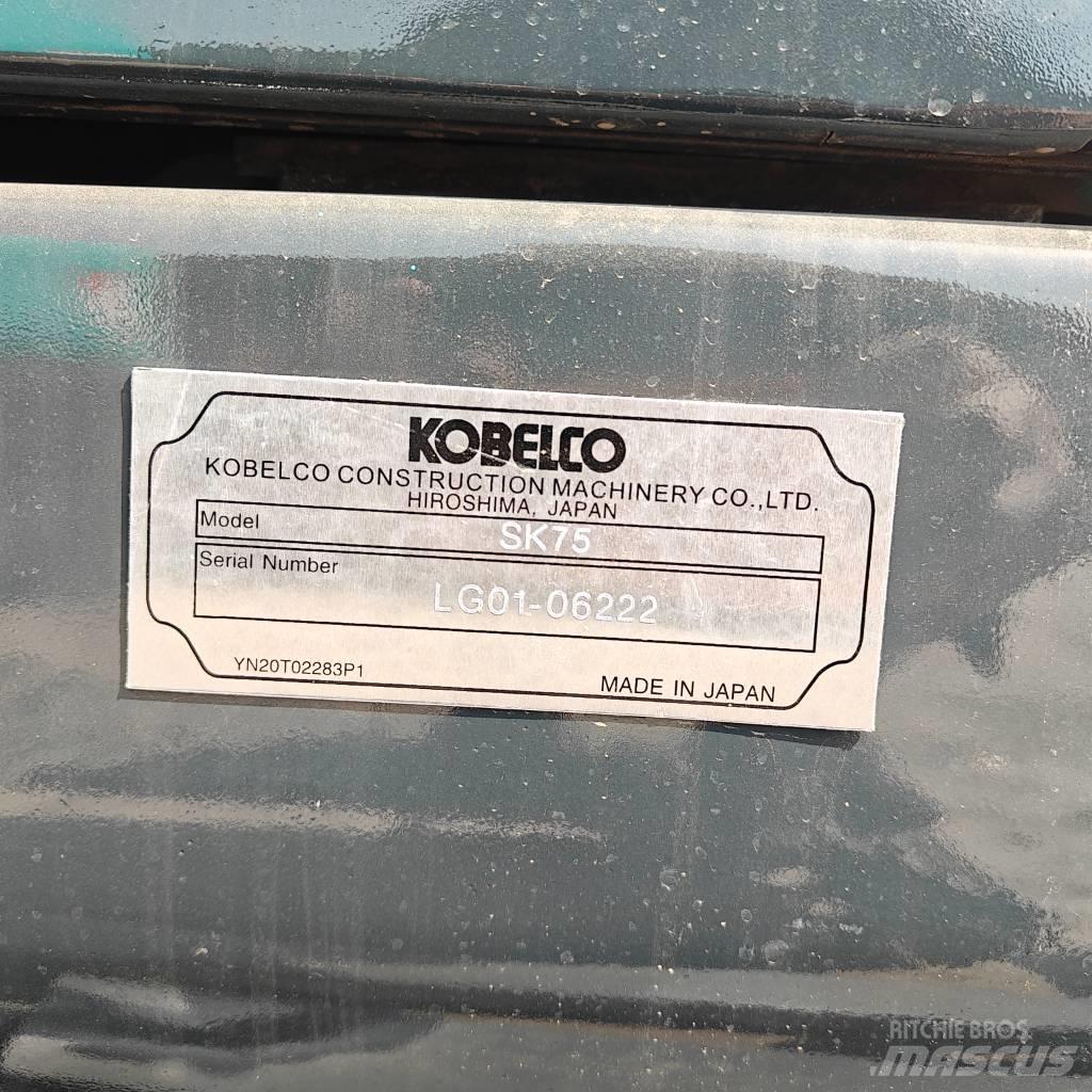 Kobelco 75D Gravemaskiner på larvebånd